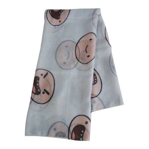 Image of Adventure Time - Finn All-Over Print Unisex Scarf - White