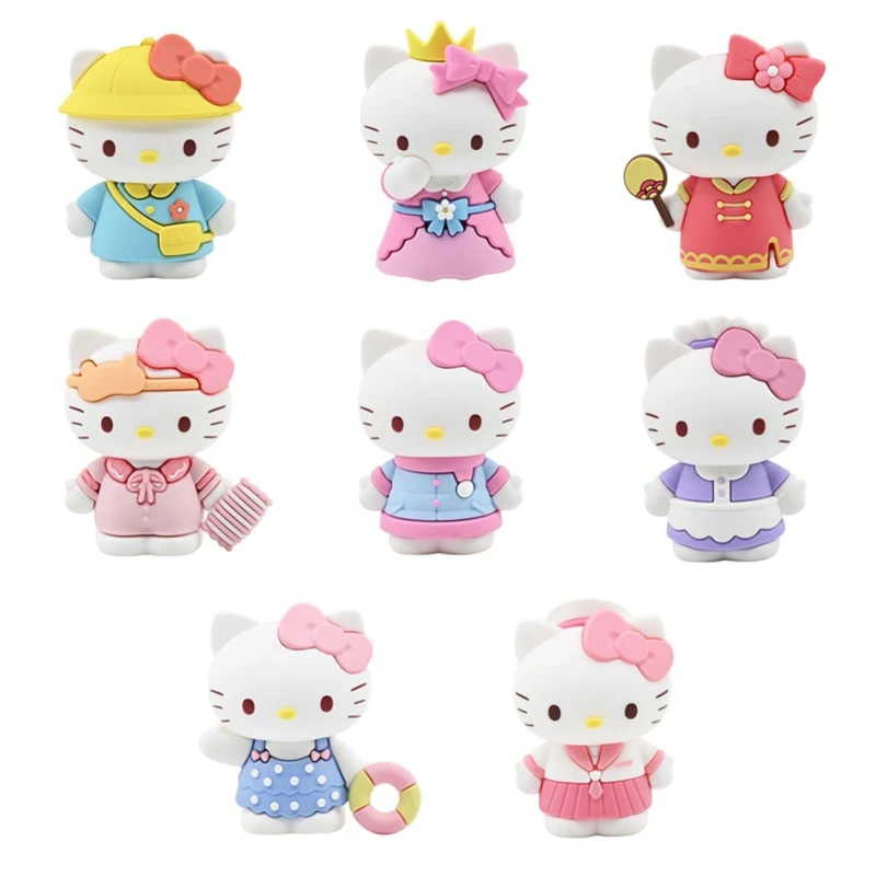 Image of Hello Kitty Dress Up Diary 5Cm Figurine Collection