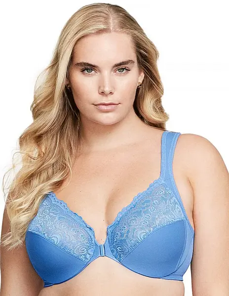 Image of Glamorise 1245 Wonder Wire Bra Ultra Marine Female 46DD RV07931
