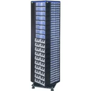 Image of Allit 464670 Swivel stand VarioPlus Pro R 187/494 (W x H x D) 445 x 1870 x 445mm Black, Blue