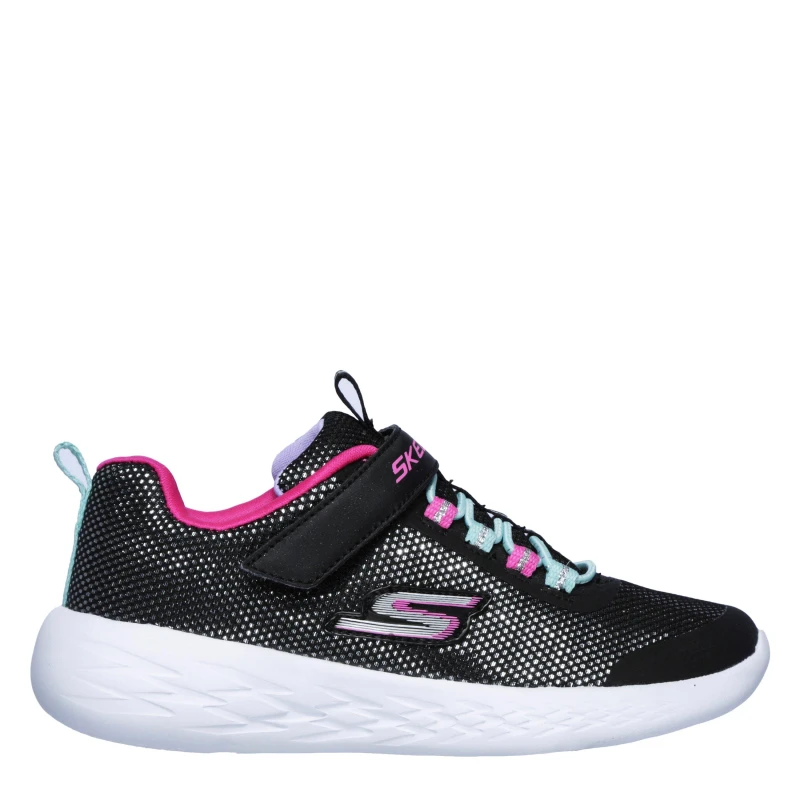 Image of Skechers GoRun 600 Childrens Trainers Black/Multi female C10 (27.5)