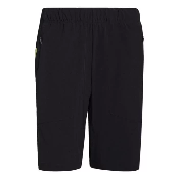Image of adidas Train Icons Training Shorts Mens - Black / Pulse Lime