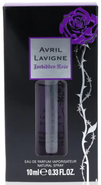 Image of Avril Lavigne Forbidden Rose Eau de Parfum For Her 10ml