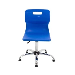 Image of TC Office Titan Swivel Senior Chair with Glides 435-525mm, Blue