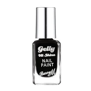 Image of Barry M Gelly Nail Paint Black Forest