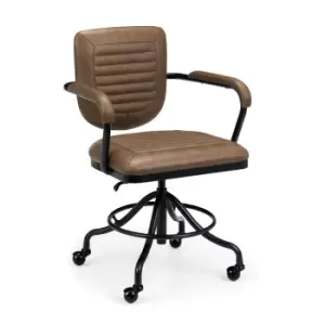 Image of Julian Bowen Gehry Faux Leather Office Chair