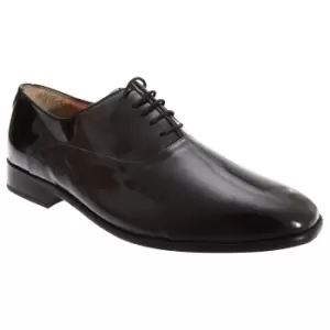 Image of Montecatini Mens Patent Leather Oxford Dress Shoes (9 UK) (Black Patent)