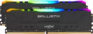 Image of Crucial Ballistix RGB 16GB Kit (2 x 8GB) DDR4-3600 Desktop Gaming Memory - BL2K8G36C16U4BL