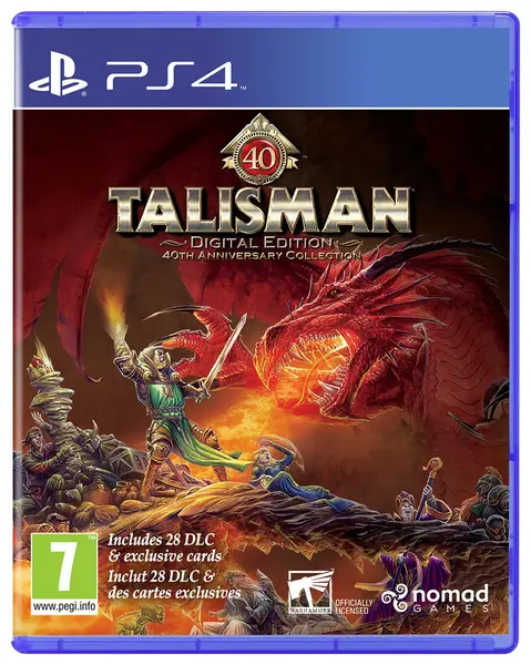 Image of Talisman Digital Edition 40th Anniversary collection PS4 Game