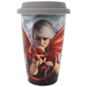 Image of Anne Stokes Dragon Kin (Pack of 4) Travel Mug