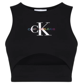 Image of Calvin Klein Jeans Pride Milano Tank Top - Ck Black
