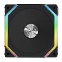 Image of Lian-Li UNI SL120 V2 Reverse Blade Addressable RGB Black 120mm Fan