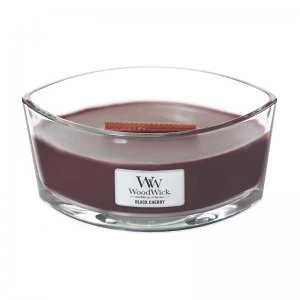 Image of WoodWick Black Cherry Ellipse Candle 453.6g
