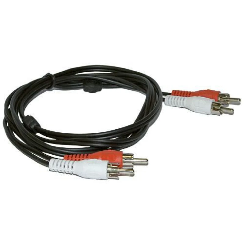 Image of Microconnect AUDCC2 audio cable 1.5 m 2 x RCA Black