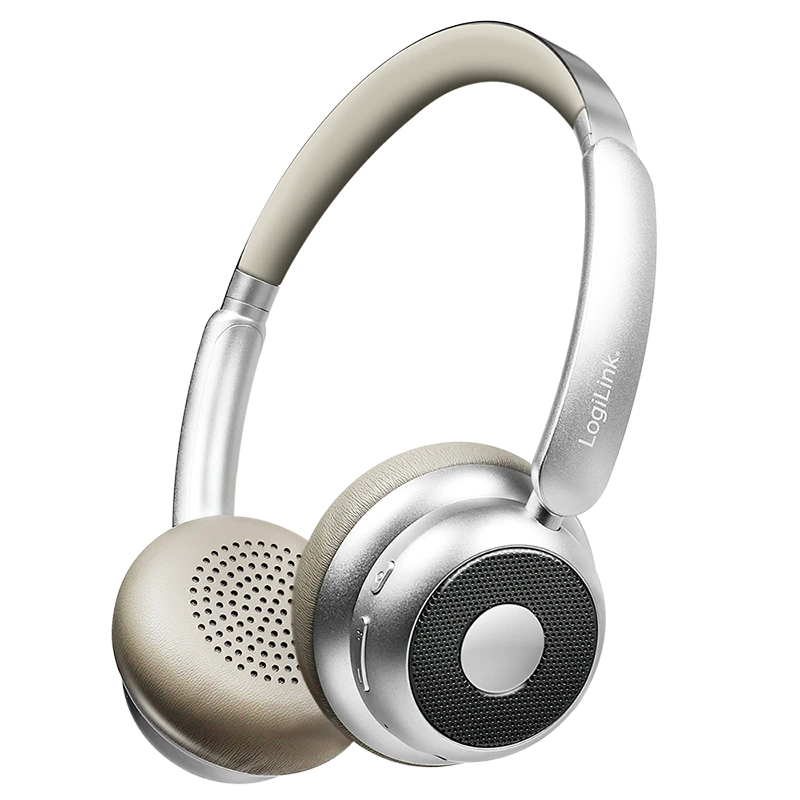 Image of LogiLink BT 6.0 Headset. silver