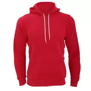 Image of Canvas Unisex Pullover Hooded Sweatshirt / Hoodie (XL) (Red)