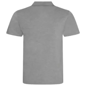 Image of AWDis Mens Tri-Blend Polo Shirt (L) (Heather Red)