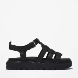 Image of Timberland Greenstride Ray City Sandal For Her In Black Black, Size 7