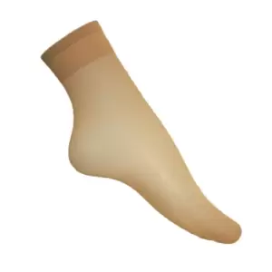 Image of Silky Womens/Ladies Glossy Anklets (3 Pairs) (One Size) (Black)