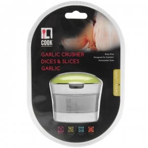 Image of CASA Garlic Crusher Cube - White/Green
