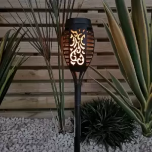 Image of 50cm Small Decorative Flickering Flame Solar Garden Path Light