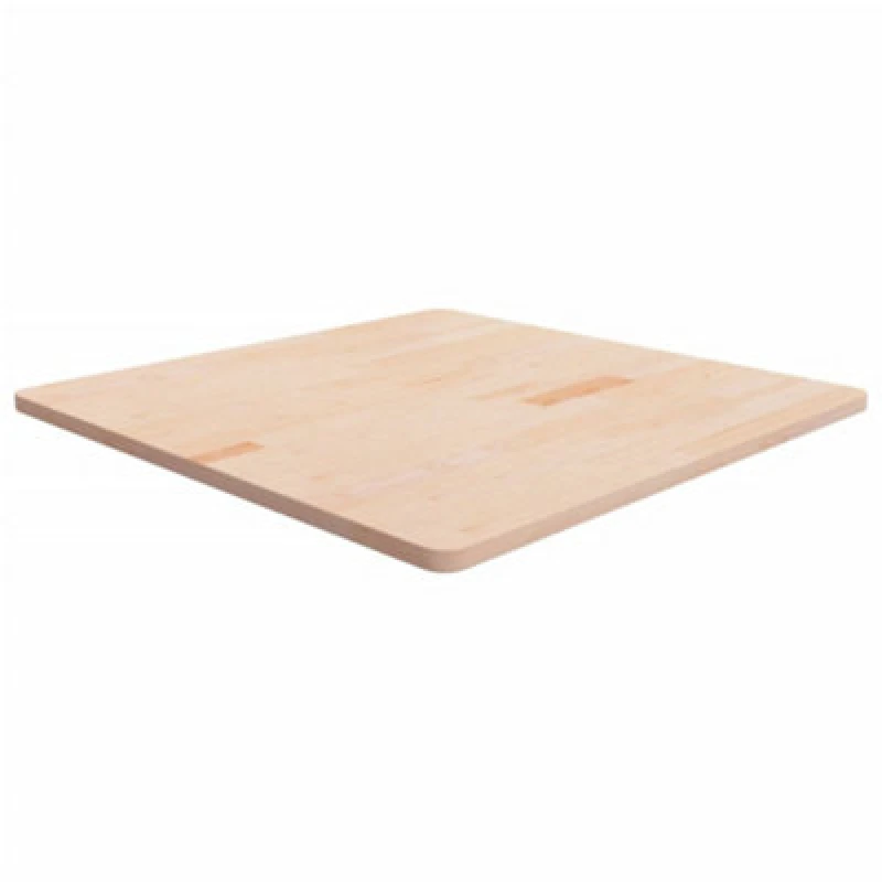 Image of VIDAXL Square Table Top 90x90x2.5cm Untreated Solid Wood Oak Vidaxl 342933