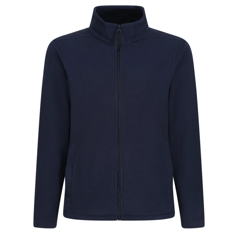 Image of Regatta Regatta Men 'Micro' Lightweight Full Zip Fleece in Mid Navy Size: 3X-Large Mid Navy XXXL Male 5051513186403