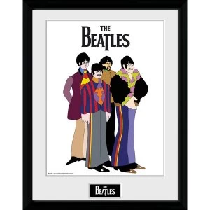 Image of The Beatles Yellow Submarine Group Collector Print