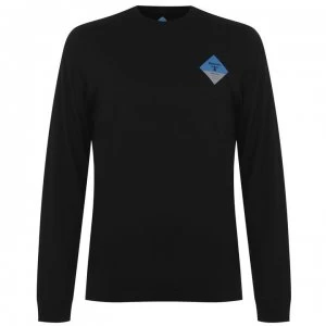 Image of Barbour Beacon Switch Long Sleeve T Shirt - Black