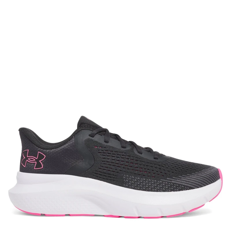 Image of Under Armour Womens Rogue Runner Grey/Pink female 4 (37.5)