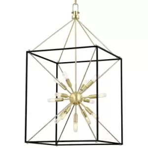 Image of Glendale 13 Light Chandelier Brass