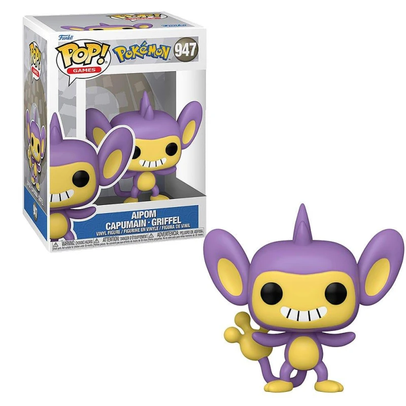 Image of FUNKO POP! Games: Pokmon - Aipom Merchandise unisex One Size