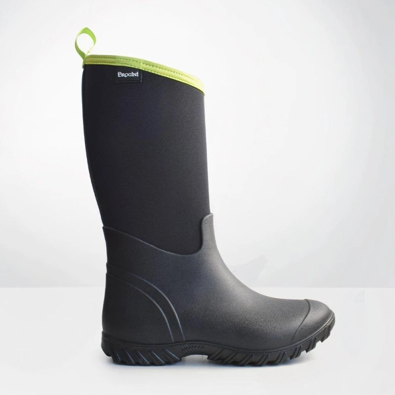 Image of Brogini Belmont Waterproof Mid-Calf Muck Boots - Black 4.5
