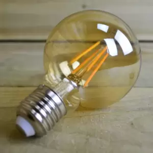 Image of LED Carbon Wire Edison Style E27 Screw Light Bulb G80 With A++ Energy Rating