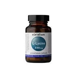 Image of Viridian L-Lysine 500mg 30 Capsules
