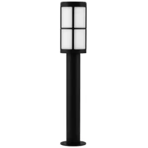 Image of Merano - Antonino Outdoor Bollard Black Aluminium LED E27 IP54