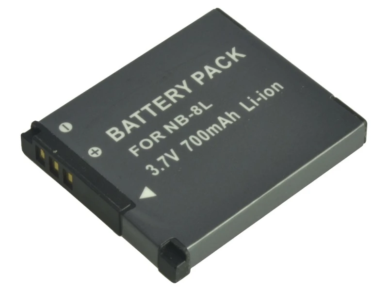 Image of 2-Power Digital Camera Battery 3.7V 700mAh