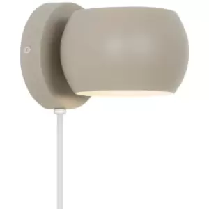 Image of Nordlux Belir Up & Down Wall Lamp Brown G9