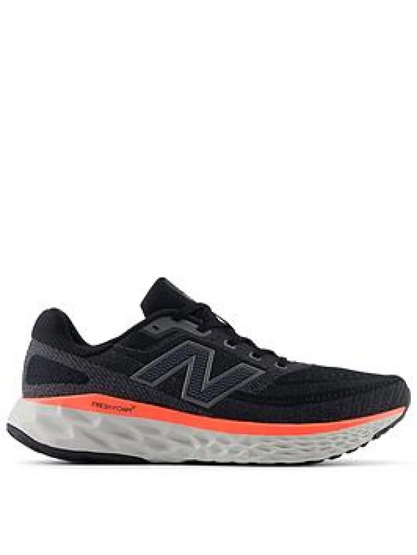 Image of New Balance Fresh Foam Evoz v4 Running Trainers Black/Castlerock 7 UK