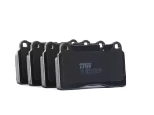 Image of TRW Brake pad set VW GDB1670 7L6698151E,7L6698151G,7L6698151J 7L6698151E,7L6698151G,7L6698151J,7P6698151C