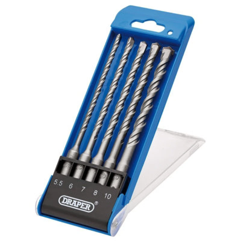 Image of Draper 5 Piece SDS Plus Centric Drill Bit Set DBSDS2