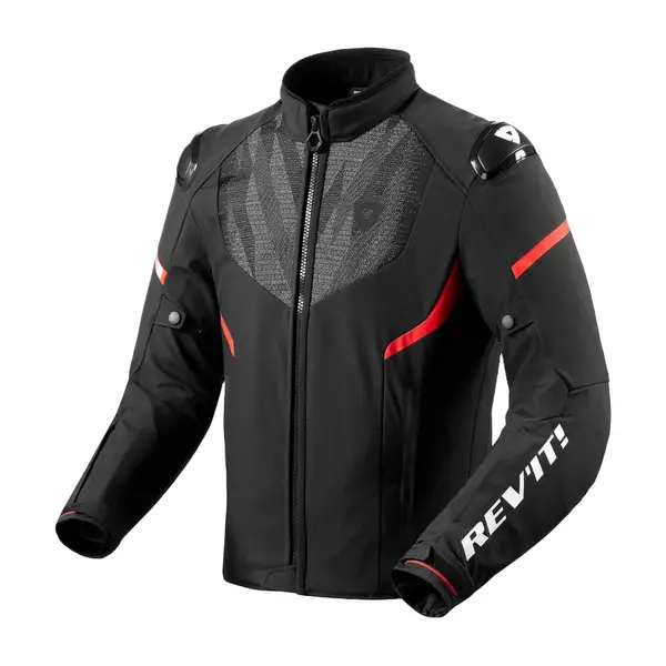 Image of REV'IT! Hyperspeed 2 H2O Jacket Black Neon Red Size M