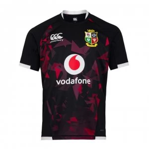 Image of Canterbury British & Irish Lions Warm Up Shirt 2021 Mens - Black