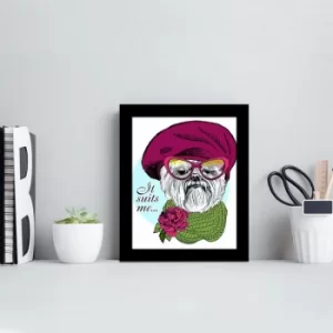 Image of SCT-076 Multicolor Decorative Framed MDF Painting