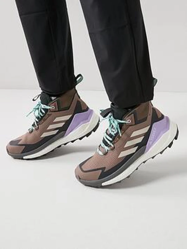 Image of Womens mid-height hiking shoes adidas Terrex Free Hiker 2 Hiking Marron Female 38
