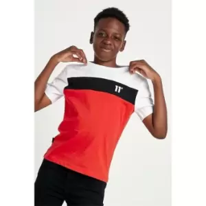 Image of 11 Degrees C & S T-Shirt Junior Boys - Red
