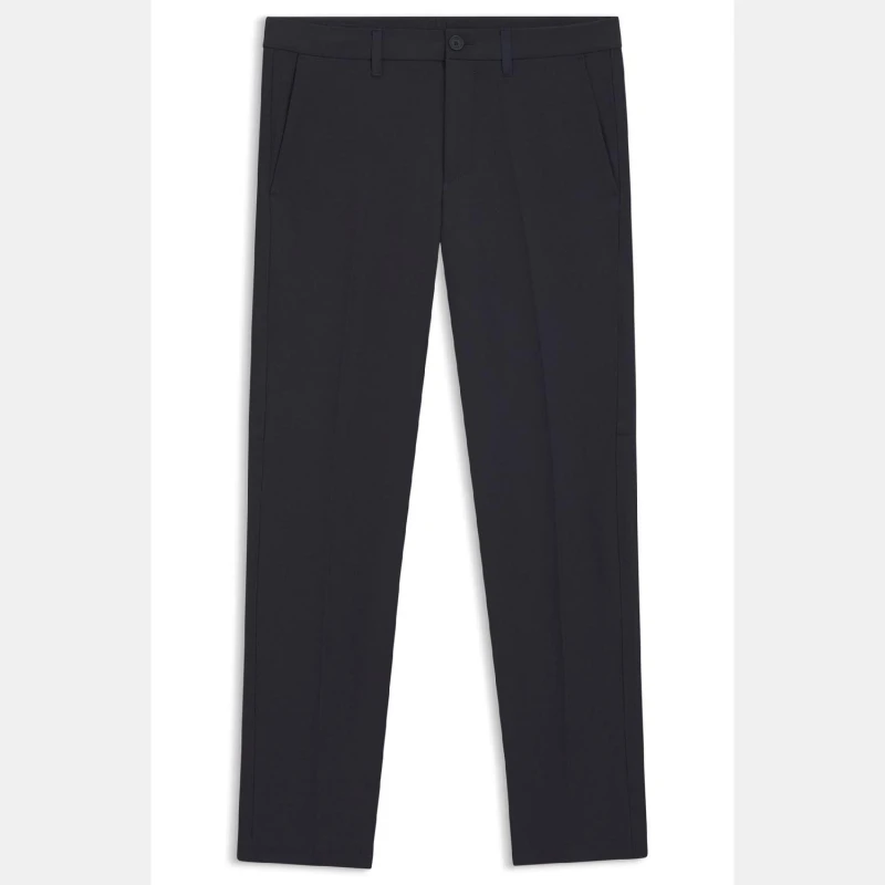 Image of Boss T Commuter Regular-Fit Trousers Dark Blue male 30R