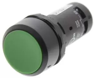 Image of Abb 1Sfa619100R1072 Compact P/btn Greenmomen Flush Blk Bezel