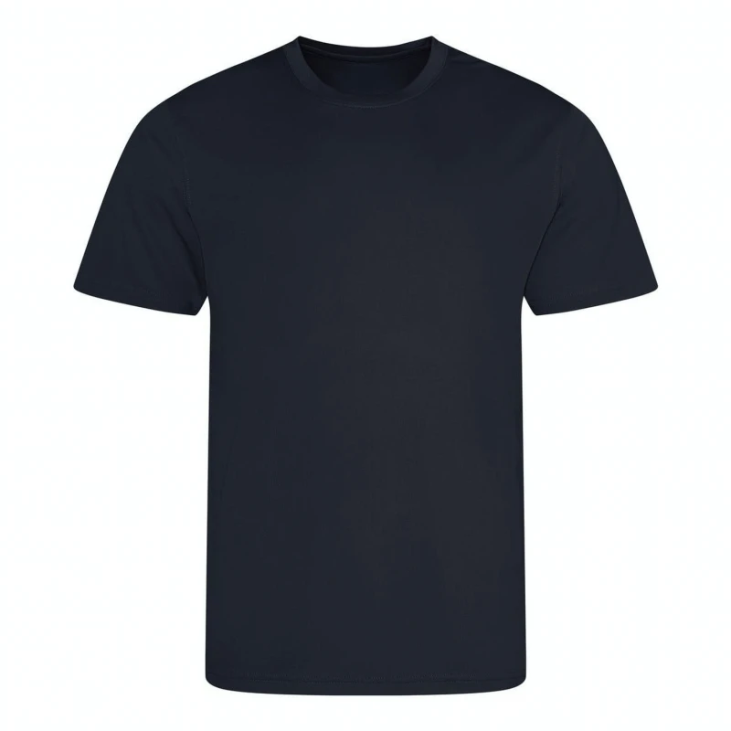 Image of AWDis Cool Mens Plain Blue T-Shirt in Navy Size: Small Navy Male S