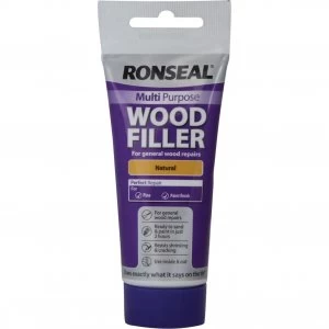 Image of Ronseal Multi Purpose Wood Filler Tube Natural 100g